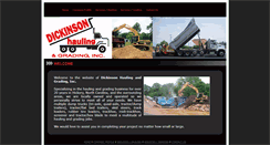 Desktop Screenshot of dickinsonhaul.com